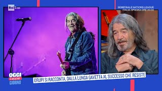 Drupi e la moglie Dorina una storia damore lunga quasi 50 anni  Oggi è un altro giorno 06102021 [upl. by Benedicta]