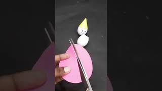 thalaiyatti bommai in egg sheelcraft SUBSCRIBE for more videosmaduraikids shorts youtubeshorts [upl. by Drus]