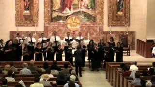 quotMagnificatquot Chant amp 3part polyphony by C Rossini by the Latin Schola of Saint John The Baptist [upl. by Ainnek]