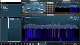 Shannon Volmet Weather received on 5505 Khz USB Shortwave on SDRPLAY RSP1A SDR receiver [upl. by Tavia]