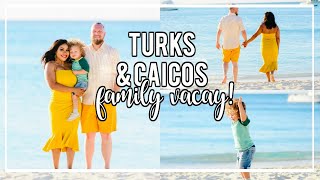 Travel Vlog to Turks and Caicos  Family Vacation NitraaBtv [upl. by Langham]