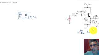 BJT Amplifier AC Analysis [upl. by Williamson]