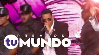 Chino y Nacho cantan junto a Daddy Yankee  Premios Tu Mundo 2016  Entretenimiento [upl. by Lourdes]