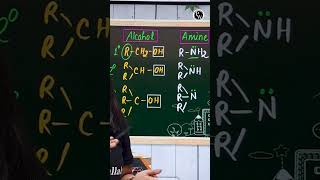 Amine এর Degree কি করে চিনবে  😎😎 shorts tricks chemistry [upl. by Janek]