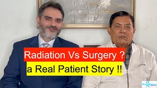 Radiation Vs Surgery For Prostate Cancer  Happy patient 3 years after Robotic surgery in INDIA [upl. by Rochester]