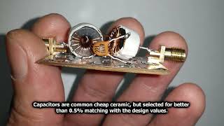 29MHz 5th Order Lowpass Butterworth Filter for the SDR DC phasing receiver circuit experiment [upl. by Anissej]