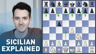 The Sicilian Defense  Chess Opening Tutorial [upl. by Oscar918]