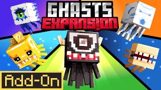 Ghast Expansion  Minecraft Marketplace Addon  Showcase [upl. by Arten]