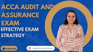 Audit and Assurance Effective Exam Strategy 2024 [upl. by Ariat907]