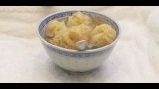 Won Ton Soup in Hong Kongs Maks Noodles Restaurant [upl. by Sessler433]