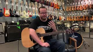 Gear Demo Takamine GD30CE AcousticElectric Guitar [upl. by Kcinimod]