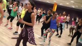 LALAO STAGE AFRO ZUMBA KUDUROFIT NEONESS IVRY JUIN 2015 [upl. by Barde]