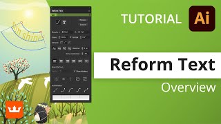 Overview of Reform Text  Astute Graphics Plugins for Adobe Illustrator [upl. by Ennaid]