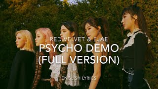 Red Velvet Psycho DEMO FULL VERSION  English Lyrics [upl. by Cleasta807]