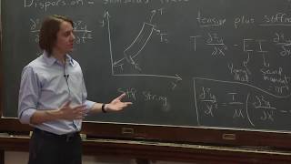 PHYS 201  Disperion 1  A Dispersive Wave Equation [upl. by Sitnerp]