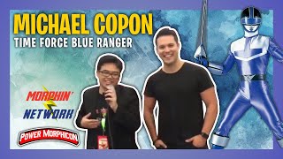 Power Rangers Time Force Michael Copon Interview at Power Morphicon 2018 [upl. by Ellenrad]