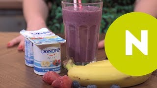 Banánoserdei gyümölcsös smoothie  Nosalty [upl. by Ronald699]