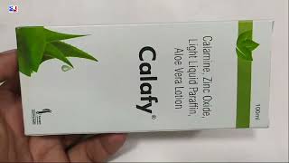 Calafy Lotion  Calamine Zinc Oxide Light Liquid Paraffin Aloe Vera Lotion Uses  Calafy Lotion Uses [upl. by Torray]