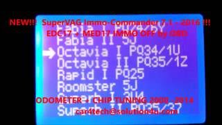 Super VAG IMMO COMMANDER V71 2016 NEW  Odometer change [upl. by Nnoved]