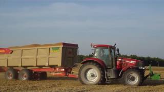 Moisson blé 2016 Case IH PUMA 185Leboulch Gold 18000 XXL [upl. by Kissiah]