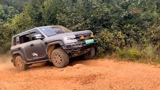 BYD FangChengBao Leopard 5 Extreme Hill Climb OffRoad Demonstration [upl. by Mairim]