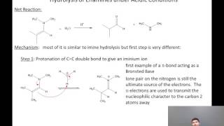 06 13 Enamine Hydrolysis [upl. by Drusi433]