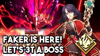 【FGO】 Faker Hephaestion Pretender 3 Turn Demo vs SERAPH Alter Ego Meltryllis [upl. by Ettennal]