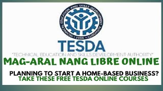 LIBRENG TESDA ONLINE COURSES SA PAGNENEGOSYO  ENTREPRENEURSHIP FREE ONLINE COURSES [upl. by Aneelehs]