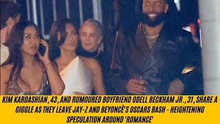 Kim Kardashian and Odell Beckham Jr s rumored romance [upl. by Ybor]