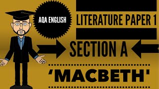 AQA English Literature Paper 1 Section A with Macbeth Example [upl. by Ardnuasac]