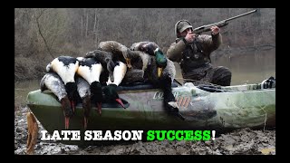 SUCCESS WITH BIG RIVERRESERVOIR DUCK HUNTING  PA DuckGoose Hunting 20222023 [upl. by Roshelle]