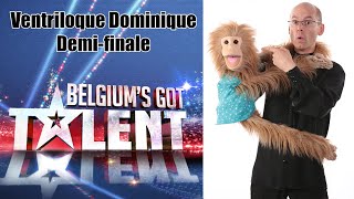 Ventriloque Dominique  Annette en demifinal de Belgiums Got Talent [upl. by Gluck547]