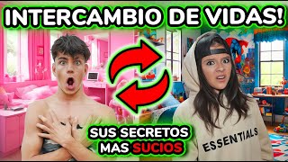 😱 INTERCAMBIO DE VIDAS con MI NOVIO 🔥CAMBIO DE VIDAS por 24 HORAS con HUGO23 descubro sus secretos [upl. by Mccurdy926]