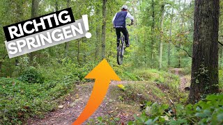 Die 5 wichtigsten MTB Sprungtechniken Von SUPER FLACH bis EXTREM HOCH [upl. by Gnas]