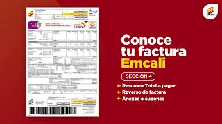 Conoce Tu Factura Emcali  Sección 4 [upl. by Neron]