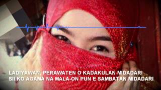 MIDADARI  Official Lyric Video  Bangsamoro Family amp Hayate Trio [upl. by Sedecram]