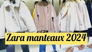 Zara manteaux 2024  nouvelle collection [upl. by Viquelia]