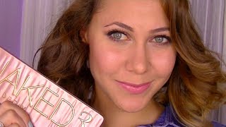 Makeup for green eyes featuring Naked 3 palette by Urban Decay [upl. by Sliwa]