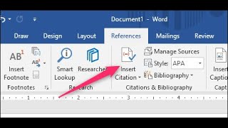 Managing References in MS word Amharic tutorial [upl. by Lette]