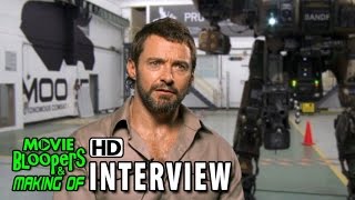 Chappie 2015 Behind the Scenes Movie Interview  Hugh Jackman Vincent [upl. by Kyl]