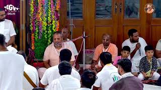 Sri Radha Raman Vihari Ji Mangala Arati Hari Katha amp Kirtan 27 August 2024 [upl. by Jarnagin914]