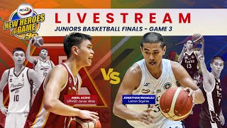 NCAA Season 99  UPHSD vs Letran – Finals Game 3  Livestream  Replay [upl. by Asenaj]