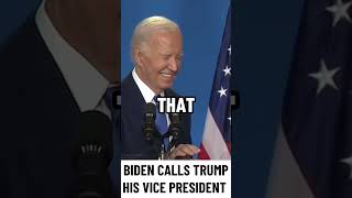 BIDEN BLOWS HIS quotBIG BOYquot Conference As Expected election2024 ytshorts politics [upl. by Hayse]