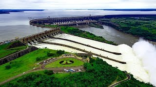 The Largest Hydroelectric Complex In The World  Dam Itaipu [upl. by Kcirtemed]