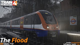 The Flood  London Overground  Train Sim World 4 4K 60FPS [upl. by Edwyna854]