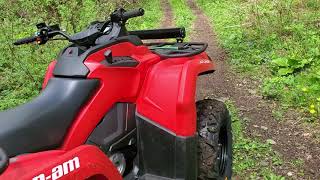 2019 can am outlander 450 workhorse [upl. by Oivat]