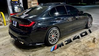 its 1am lets go for a drive… 600 Horsepower M340i Uncut Pure Sound POV 4K [upl. by Ehc]