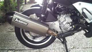 Gilera Nexus 300 amp Akrapovic [upl. by Raye425]