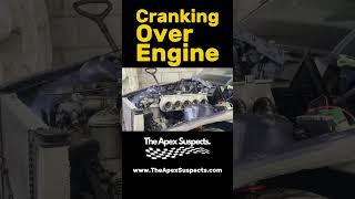 Cranking Engine bmw e36 engineswap enginebuild projectcar mechanic car cars shorts short [upl. by Nnairb]