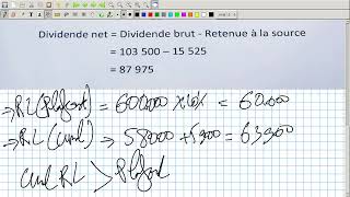 Comptabilité Approfondie Vidéo N 56  Affectation Des Bénéfices quotExemplequot [upl. by Griffin]